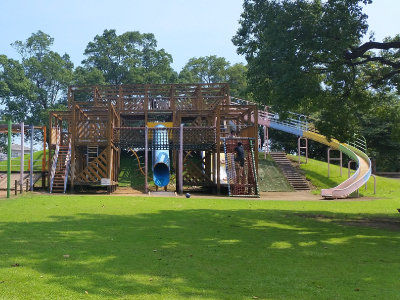 印西𠮷田地区-地域循環開発「スカリアの丘」アスレチック